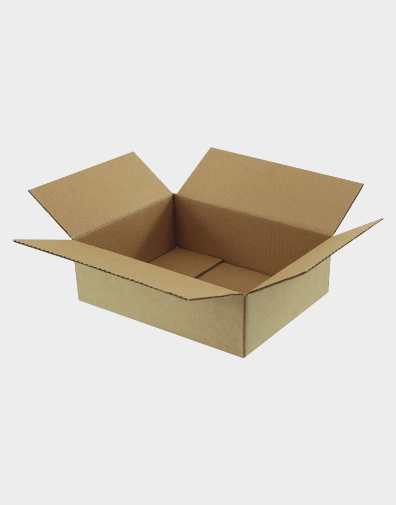 Коробка картонная четырехклапанная 370Х270Х105 мм.